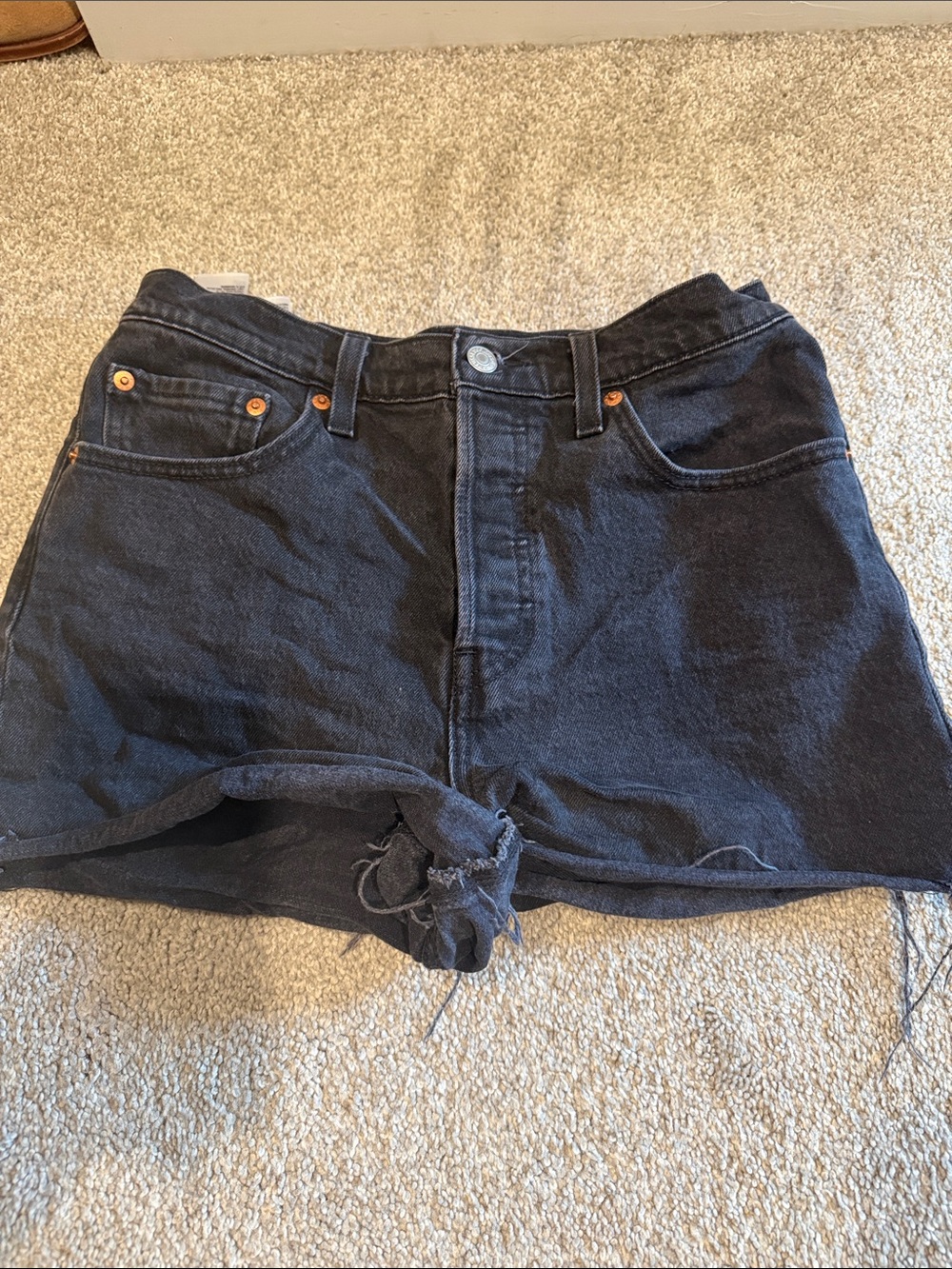 Levi’s Black Denim Shorts